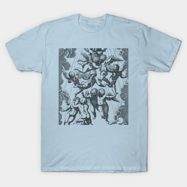 Angels in the Clouds T-Shirt by Kay Namani